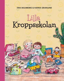 Lilla kroppsskolan – omslag till ljudboken av Ewa Malmborg,Hanna Granlund