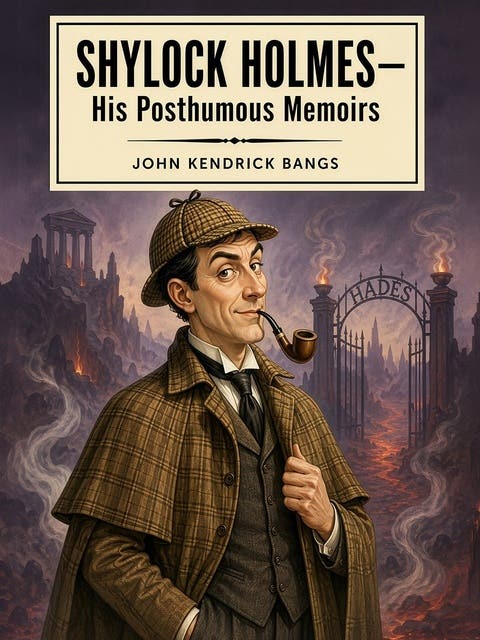 Shylock Homes—His Posthumous Memoirs – omslag til lydbogen af John Kendrick Bangs