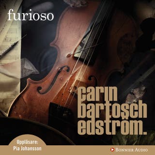 Furioso – omslag till ljudboken av Carin Bartosch Edström