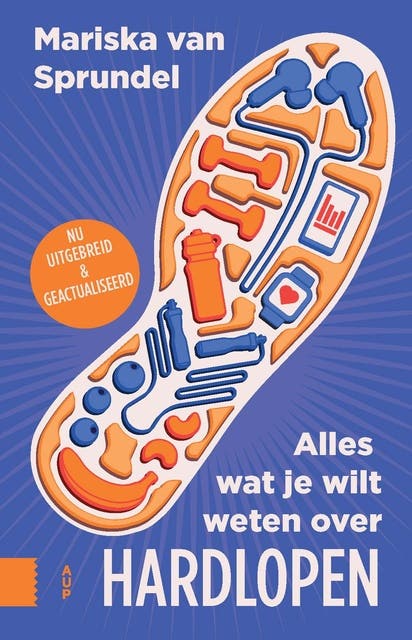 Alles wat je wilt weten over hardlopen: Nu uitgebreid en geactualiseerd – omslag van het luisterboek van Mariska van Sprundel