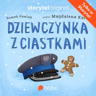 Dziewczynka z ciastkami – okładka audiobooka, autor Romuald Pawlak