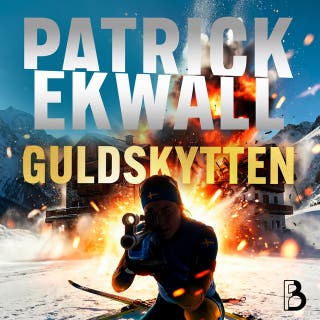 Guldskytten – omslag till ljudboken av Patrick Ekwall