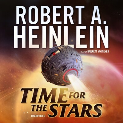 Time for the Stars – omslag til lydbogen af Robert A. Heinlein