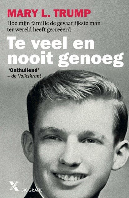 Te veel en nooit genoeg: Hoe mijn familie de gevaarlijkste man ter wereld heeft gecreëerd – omslag van het luisterboek van Mary L. Trump