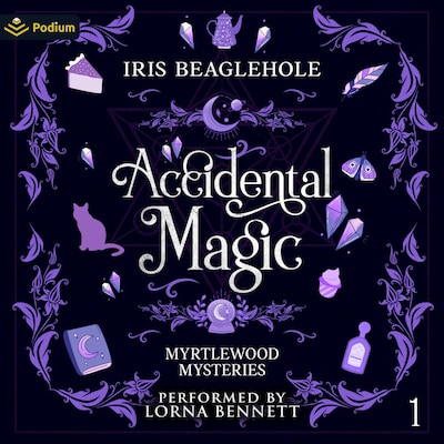 Accidental Magic – omslag til lydbogen af Iris Beaglehole