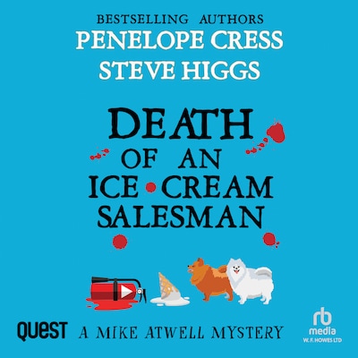 Death of an Ice Cream Salesman – omslag til lydbogen af Steve Higgs, Penelope Cress