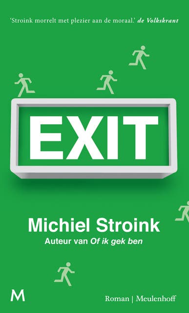 Exit – omslag van het luisterboek van Michiel Stroink