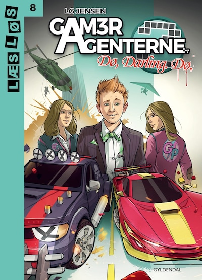 Gameragenterne. Dø, Darling. Dø – omslag til lydbogen af LG Jensen