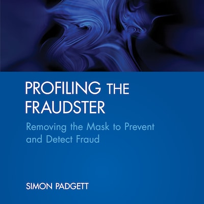 Profiling The Fraudster – omslag til lydbogen af Simon Padgett