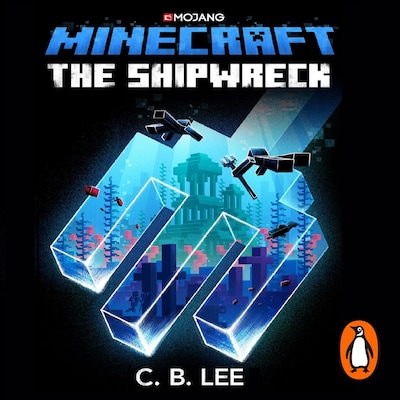Minecraft: The Shipwreck – omslag til lydbogen af C.B. Lee