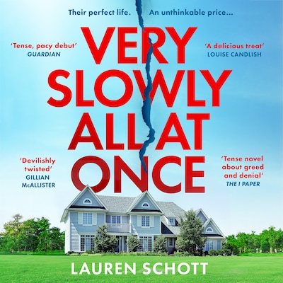 Very Slowly All at Once – omslag til lydbogen af Lauren Schott
