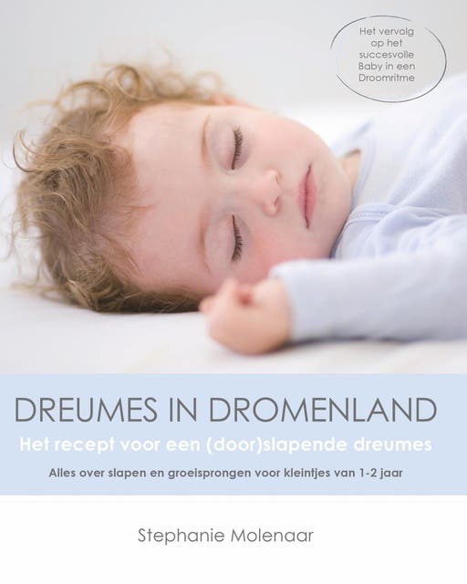 Dreumes in dromenland: Het recept voor een (door)slapende dreumes – omslag van het luisterboek van Stephanie Molenaar