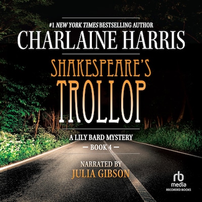 Shakespeare's Trollop – omslag til lydbogen af Charlaine Harris