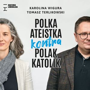 Polka ateistka kontra Polak katolik. Jedenaście sporów światopoglądowych – okładka audiobooka, autor Karolina Wigura, Tomasz Terlikowski