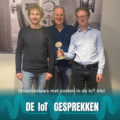 Ontwikkelaars met voeten in de IoT-klei – omslag van het luisterboek van Robert Heerekop