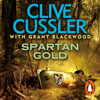 Spartan Gold – omslag til lydbogen af Clive Cussler, Grant Blackwood