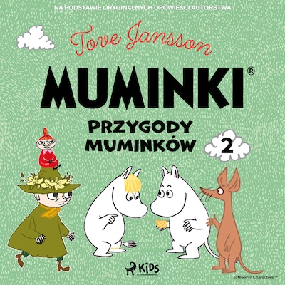 Muminki - Przygody Muminków 2 – okładka audiobooka, autor Tove Jansson