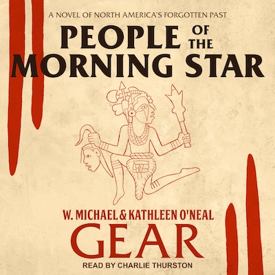 People of the Morning Star – omslag til lydbogen af W. Michael Gear, Kathleen O'Neal Gear