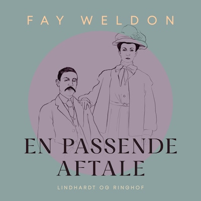 En passende aftale – omslag til lydbogen af Fay Weldon