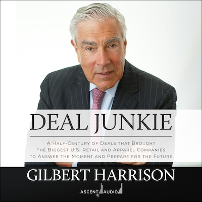 Deal Junkie – omslag til lydbogen af Gilbert Harrison