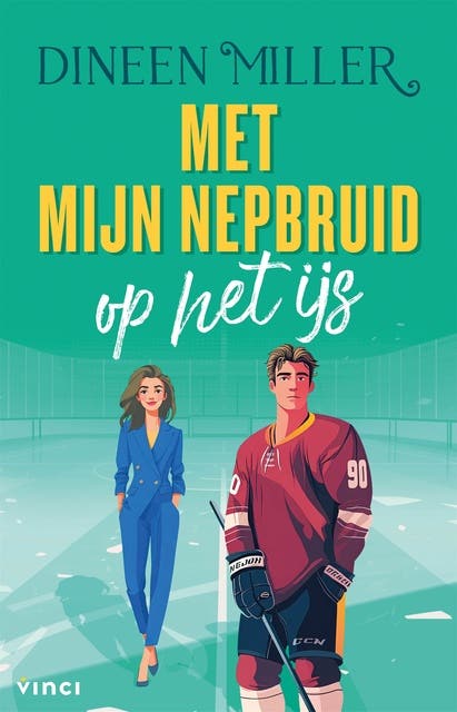 Met mijn nepbruid op het ijs – omslag van het luisterboek van Dineen Miller
