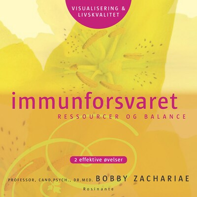 Immunforsvaret, ressourcer og balance – omslag til lydbogen af Bobby Zachariae