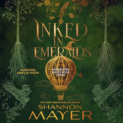 Inked in Emeralds – omslag til lydbogen af Shannon Mayer