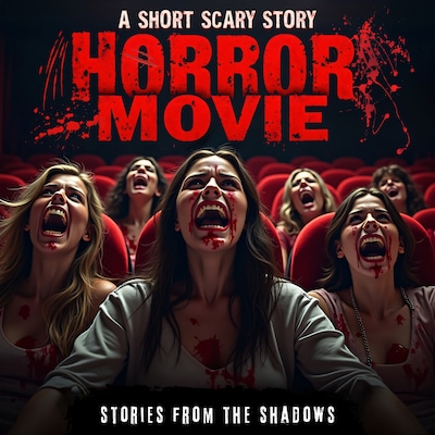 Horror Movie. A Short Scary Story – omslag til lydbogen af Stories From The Shadows