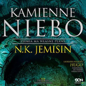 Kamienne niebo – okładka audiobooka, autor Nora K. Jemisin