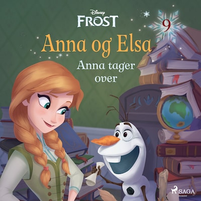 Frost - Anna og Elsa 9 - Anna tager over – omslag til lydbogen af Disney