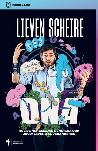DNA: Hoe de menselijke genetica ook jouw leven zal veranderen – omslag van het luisterboek van Lieven Scheire