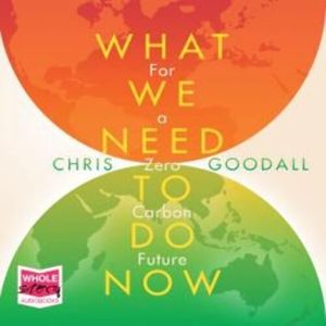 What We Need to Do Now – okładka audiobooka, autor Chris Goodall