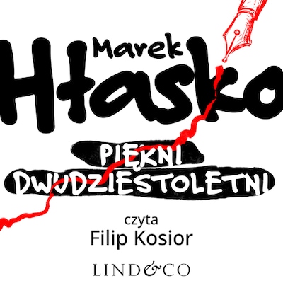 Piękni dwudziestoletni – okładka audiobooka, autor Marek Hłasko