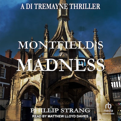 Montfield's Madness – omslag til lydbogen af Phillip Strang