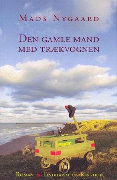 Den gamle mand med trækvognen – omslag til lydbogen af Mads Nygaard