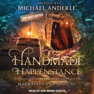 Handmade Happenstance – omslag til lydbogen af Michael Anderle