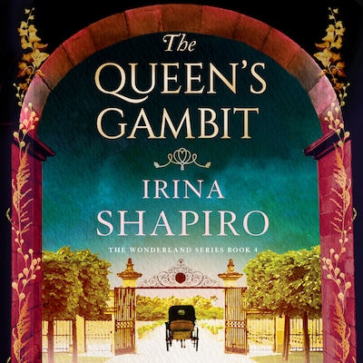 The Queen’s Gambit – omslag til lydbogen af Irina Shapiro