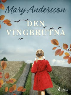 Den vingbrutna – omslag till ljudboken av Mary Andersson