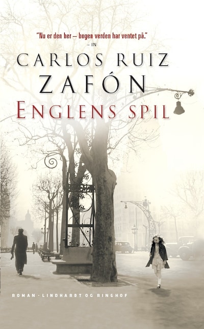 Englens spil – omslag til lydbogen af Carlos Ruiz Zafón