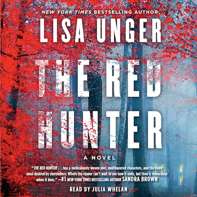 The Red Hunter – omslag til lydbogen af Lisa Unger