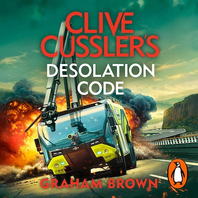 Clive Cussler’s Desolation Code – omslag til lydbogen af Graham Brown