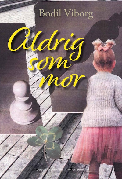 Aldig som mor – omslag til lydbogen af Bodil Viborg