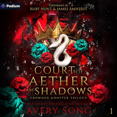 Court of Aether and Shadows – omslag til lydbogen af Avery Song