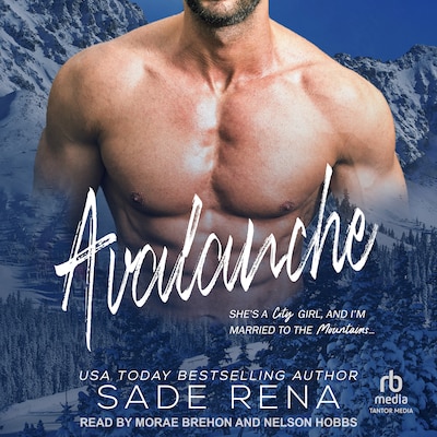Avalanche – omslag til lydbogen af Sade Rena