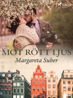 Mot rött ljus – omslag till ljudboken av Margareta Suber