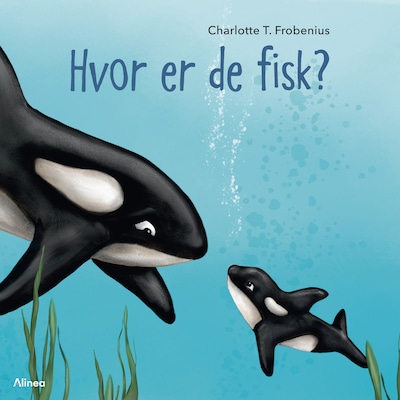 Hvor er de fisk? – omslag til lydbogen af Charlotte T. Frobenius