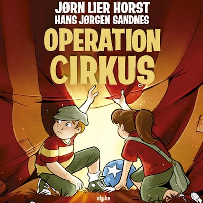 Operation Cirkus – omslag til lydbogen af Jørn Lier Horst
