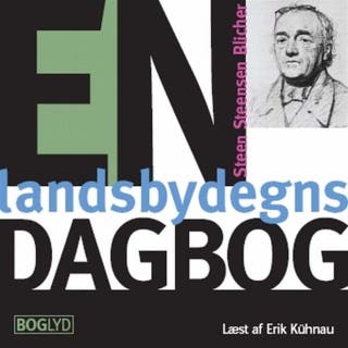 En landsbydegns dagbog – omslag til lydbogen af St.St. Blicher