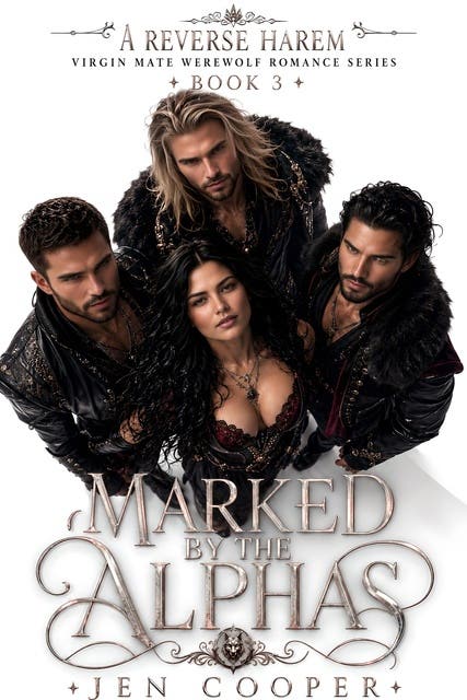 Marked By The Alphas: Her Forced Proximity With The Alpha Males – omslag til lydbogen af Jen Cooper