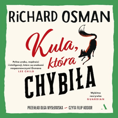 Kula, która chybiła – okładka audiobooka, autor Richard Osman
